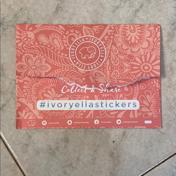 ivory ella Other New Ivory Ella Sticker Set Poshmark
